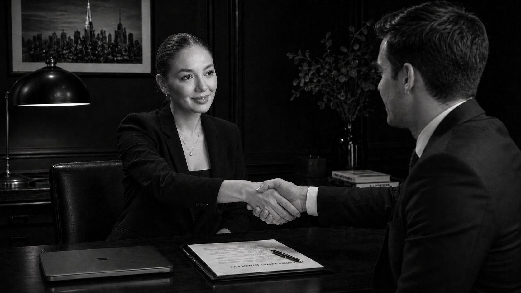Sasha Tarasova closing a client engagement